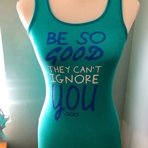 Lorna Jane stretch cotton active tank top